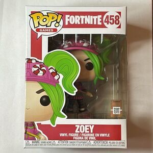 NIB Funko Pop Games #458 Zoey Fortnite Battle Royale Collectible Vinyl Figure